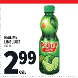 Metro REALIME LIME JUICE offer