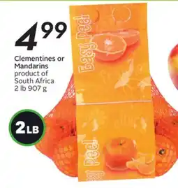 Sobeys Clementines or Mandarins offer