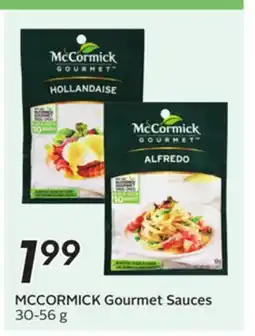 Sobeys MCCORMICK Gourmet Sauces offer