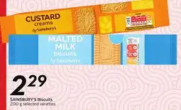 Sobeys SAINSBURY'S Biscuits offer