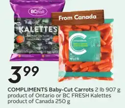 Sobeys COMPLIMENTS Baby-Cut Carrots offer