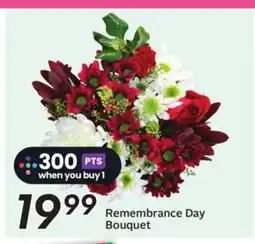 Sobeys Remembrance Day Bouquet offer