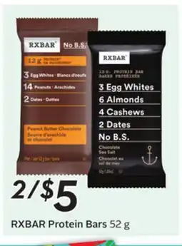 Sobeys RXBAR Protein Bars offer