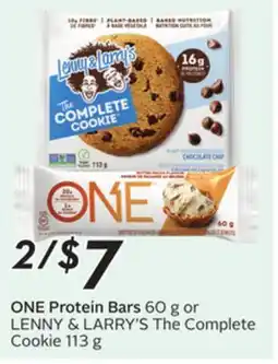 Sobeys ONE Protein Bars offer