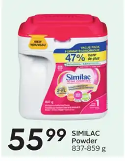 Sobeys SIMILAC Powder offer