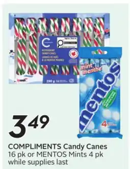 Sobeys COMPLIMENTS Candy Canes offer