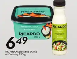 Sobeys RICARDO Select Dip offer