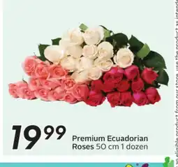 Sobeys Premium Ecuadorian Roses offer