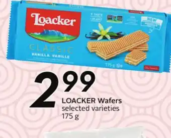 Sobeys LOACKER Wafers offer