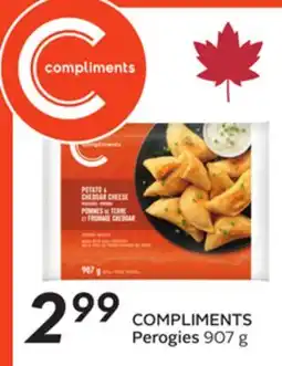 Sobeys COMPLIMENTS Perogies offer