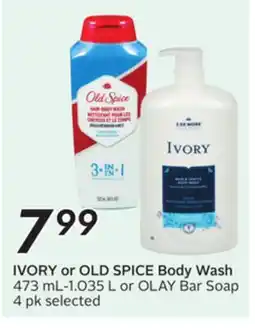 Sobeys IVORY or OLD SPICE Body Wash offer