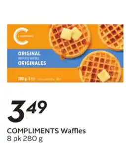 Sobeys COMPLIMENTS Waffles offer