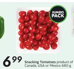 Sobeys Snacking Tomatoes offer