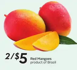 Sobeys Red Mangoes product of Brazil offer