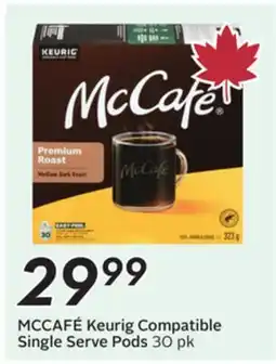 Sobeys MCCAFÉ Keurig Compatible Single Serve Pods offer