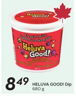 Sobeys HELUVA GOOD! Dip offer