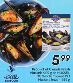 Sobeys Fresh Mussels offer
