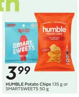 Sobeys HUMBLE Potato Chips offer