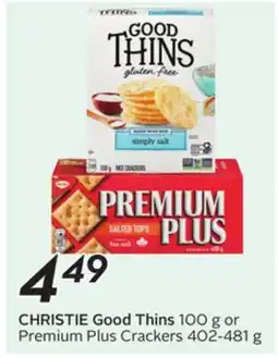 Sobeys CHRISTIE Good Thins offer