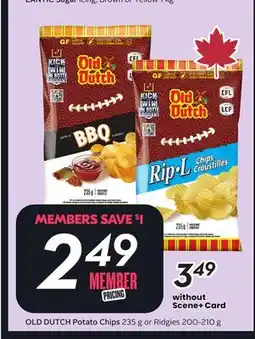 Sobeys OLD DUTCH Potato Chips offer