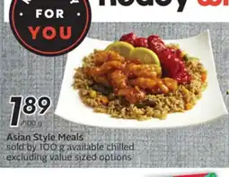 Sobeys Asian Style Meals offer