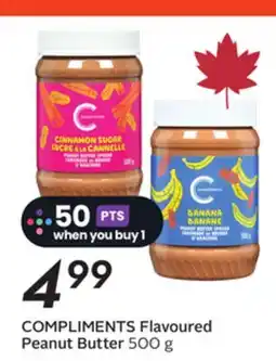 Sobeys COMPLIMENTS Flavoured Peanut Butter offer