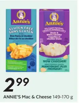 Sobeys ANNIE'S Mac & Cheese offer