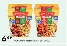 Sobeys WONG WING Frozen Entrées offer