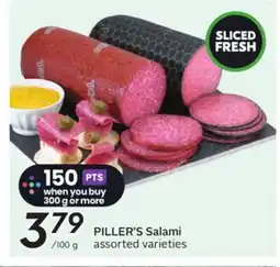Sobeys PILLER'S Salami offer