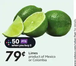 Sobeys Limes offer