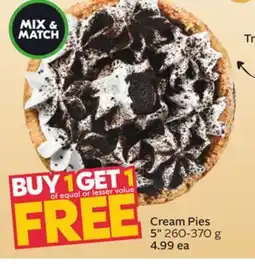 Sobeys Cream Pies offer