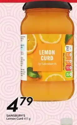Sobeys SAINSBURY'S Lemon Curd offer