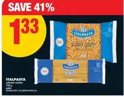 No Frills ITALPASTA, 750 G offer