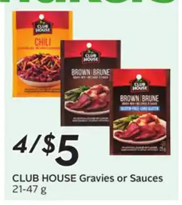 Sobeys CLUB HOUSE Gravies or Sauces offer