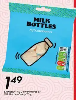 Sobeys SAINSBURY'S Dolly Mixtures or Milk Bottles Candy offer