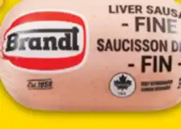 No Frills BRANDT LIVER SAUSAGE, 250 G offer