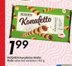 Sobeys ROSHEN Konafetto Wafer Rolls offer