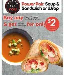 Sobeys Freshly Prepared Sandwich or Wrap offer