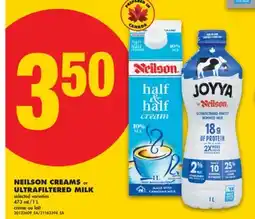 No Frills NEILSON CREAMS OR ULTRAFILTERED MILK, 473 ML/1 L offer