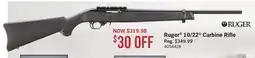 Cabela's Ruger 10/22 Carbine Rifle offer