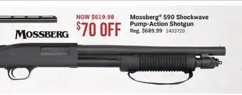 Cabela's Mossberg 590 Shockwave Pump-Action Shotgun offer