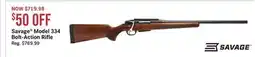 Cabela's Savage Model 334 Bolt-Action Rifle offer