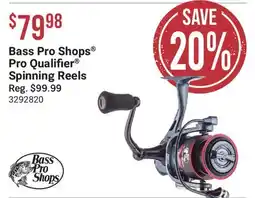 Cabela's Bass Pro Shops Pro Qualifier Spinning Reels offer