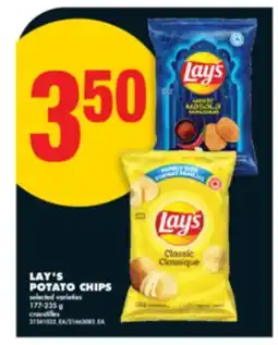No Frills LAY'S POTATO CHIPS, 177-235 G offer