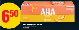 No Frills AHA SPARKLING WATER, 12x355 mL offer