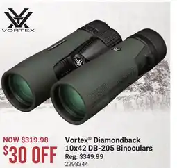 Cabela's Vortex Diamondback 10x42 DB-205 Binoculars offer