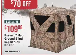 Cabela's Pursuit Hub Ground Blind offer