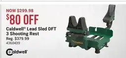 Cabela's Caldwell Lead Sled DFT 3 Shooting Rest offer