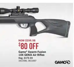 Cabela's Gamo Swarm Fusion 10X GEN3i Air Rifles offer