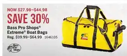 Cabela's Bass Pro Shops Extreme Boat Bags offer